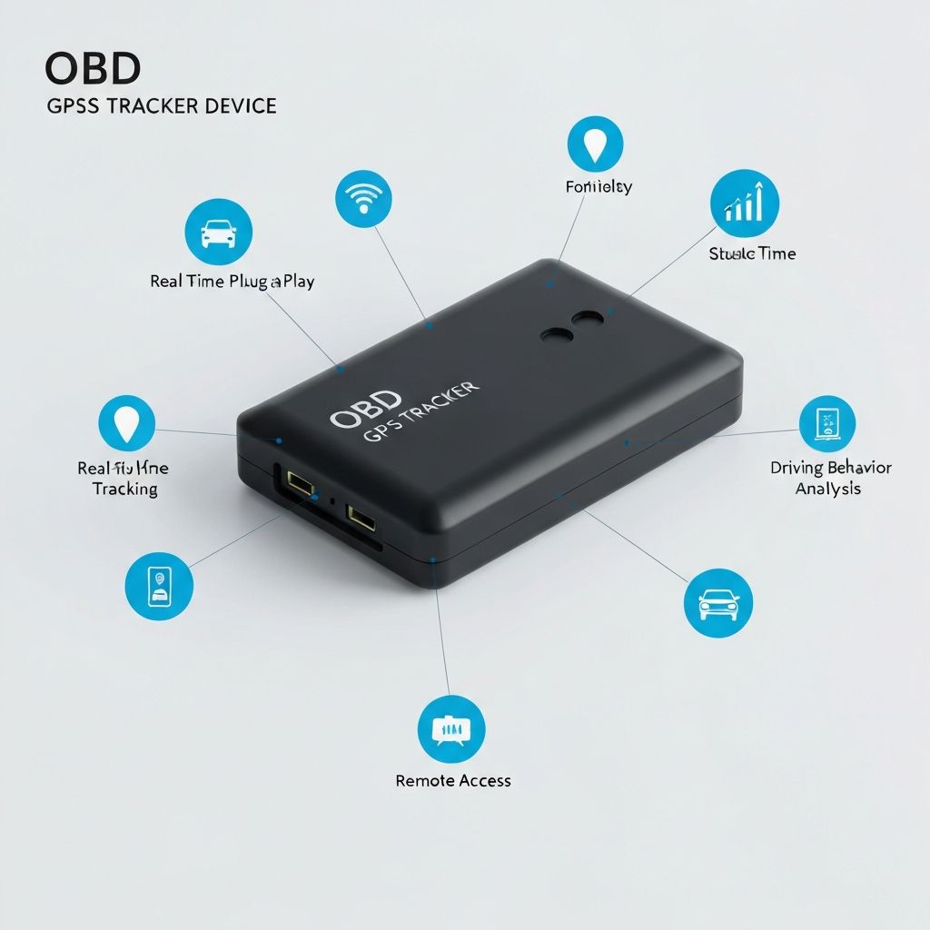 OBD GPS TRACKER | WIRELESS PLUG AND PLAY